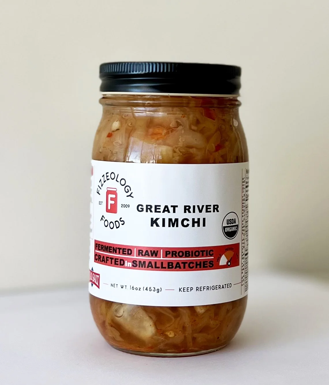 kish キムチ Great River Kimchi; organic vegetables fermented to perfection